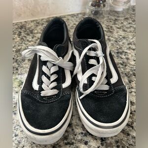 Vans Kids Sneakers Black and White